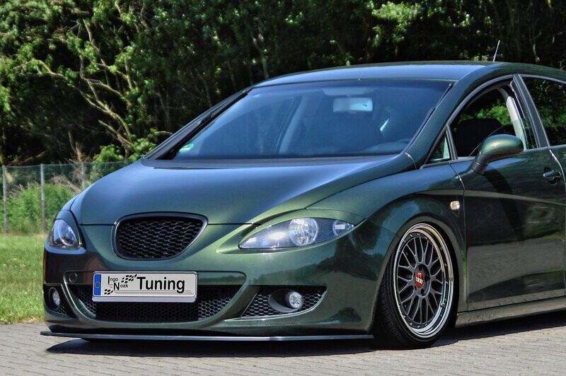 Cuplippe Frontspoilerlippe Spoilerschwert für Seat Leon 1P Cuplippe Frontspoilerlippe Spoilerschwert für Seat Leon 1P