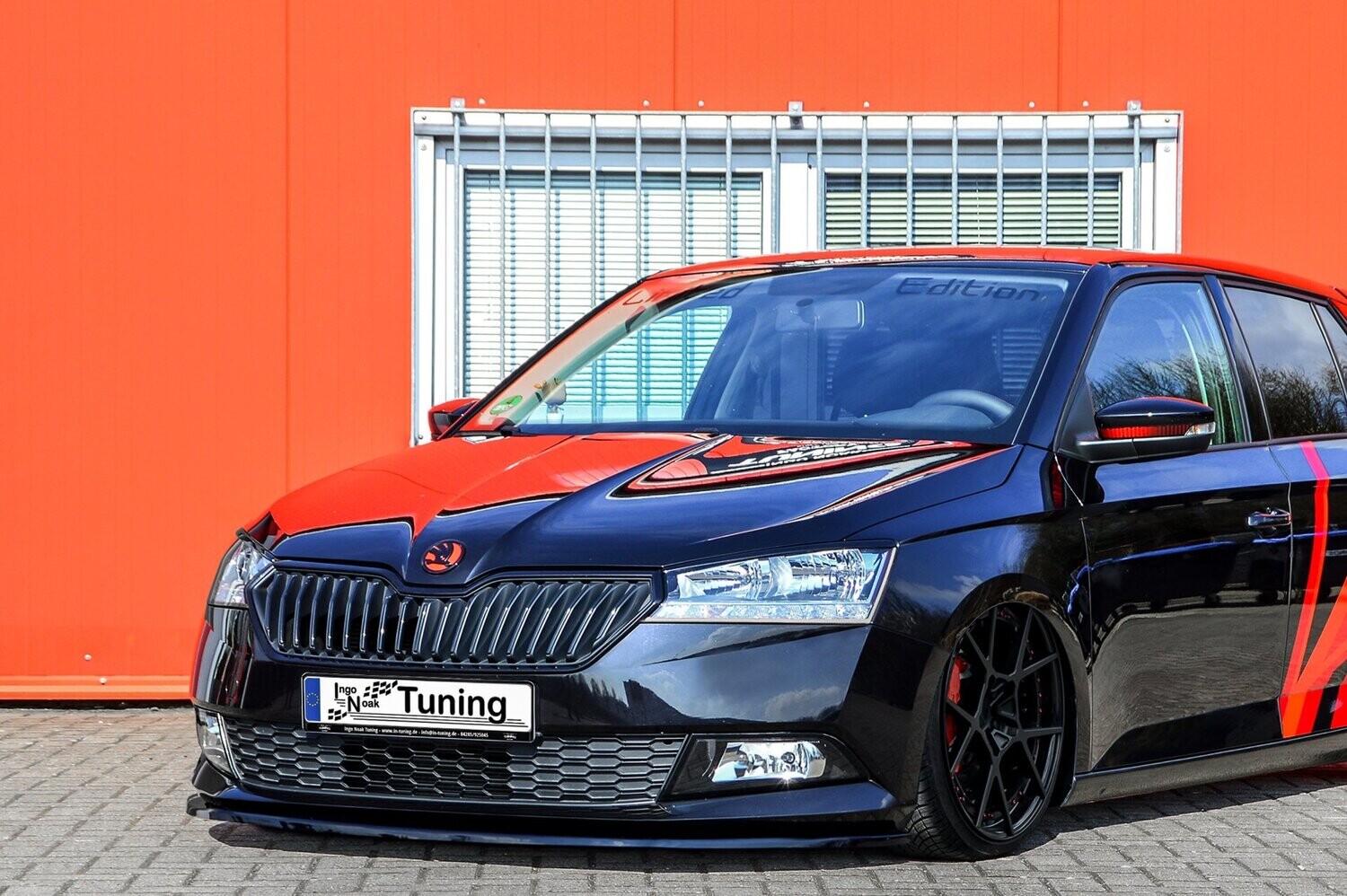 Cup Frontspoilerlippe für Skoda Fabia 3 NJ Facelift ab 2017-