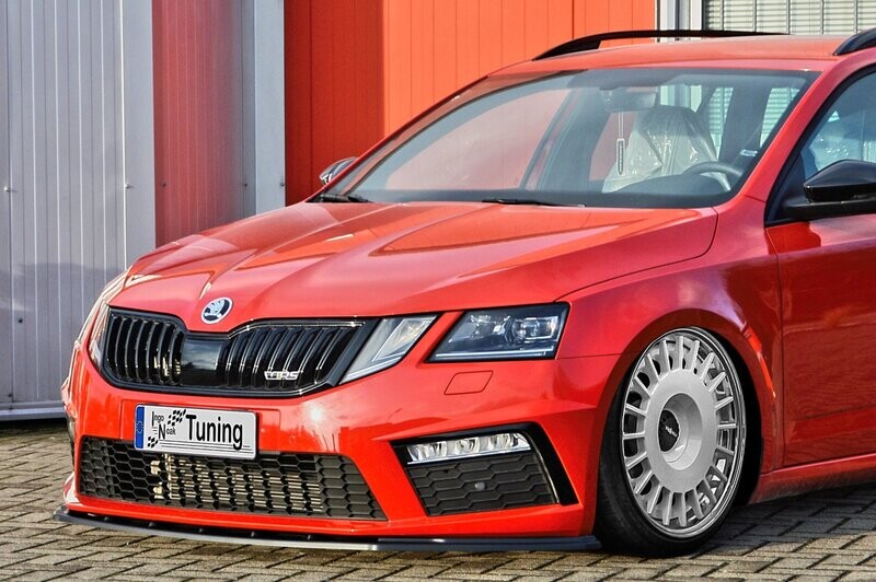 Cup Frontspoilerlippe für Skoda Octavia RS 5E Cup Frontspoilerlippe für Skoda Octavia RS 5E