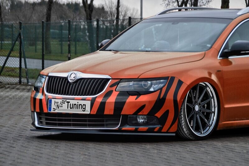 Spoilerschwert Cuplippe für Skoda Superb 3T OHNE Styling Paket Spoilerschwert Cuplippe für Skoda Superb 3T OHNE Styling Paket