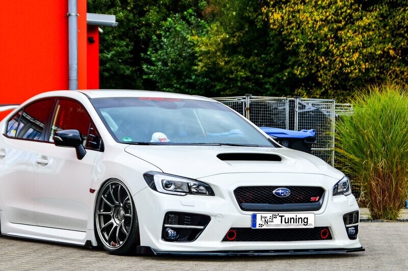 Cup Frontspoilerlippe mit Wing für Subaru Impreza WRX STI Cup Frontspoilerlippe mit Wing für Subaru Impreza WRX STI