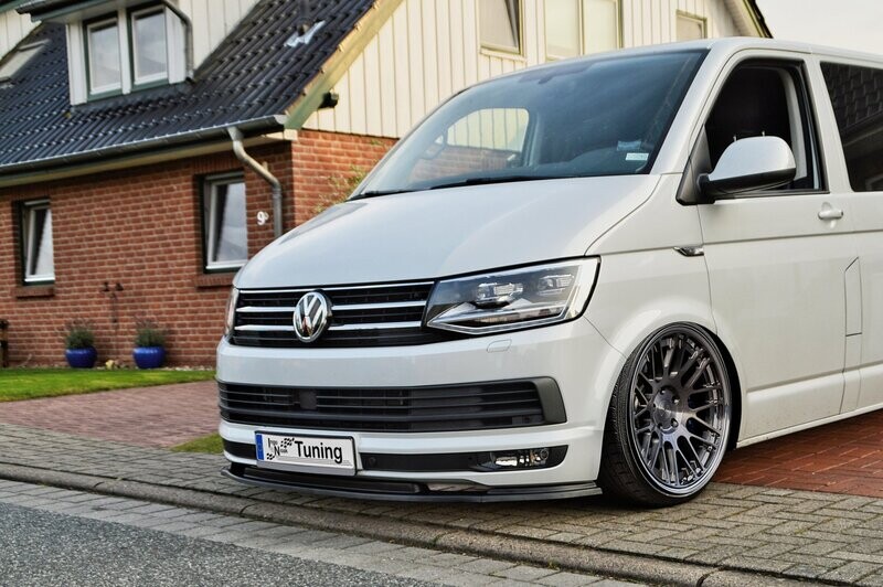 Cup Frontspoilerlippe für VW Bus T6 Cup Frontspoilerlippe für VW Bus T6