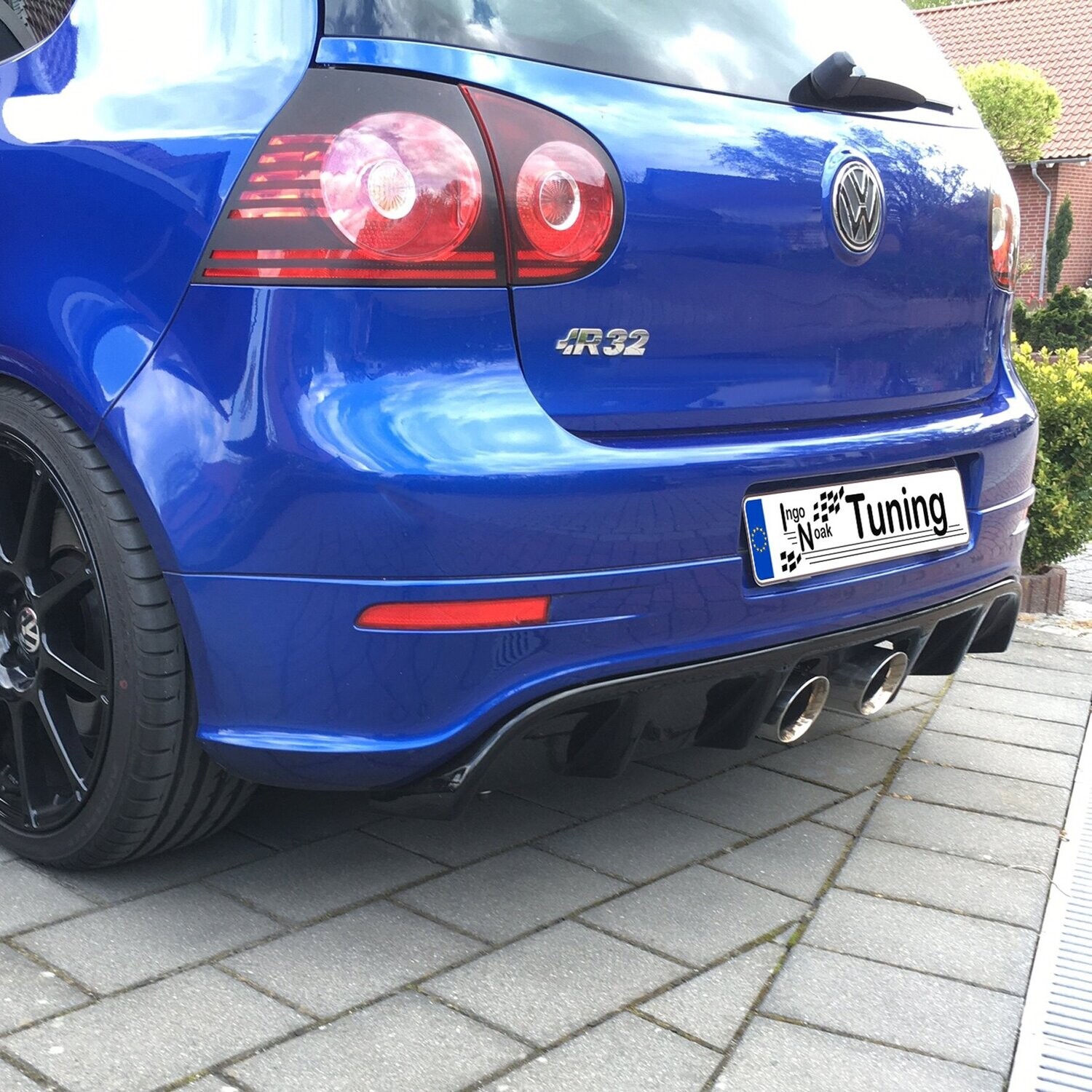 Heckeinsatz Heckstoßstangeneinsatz DTM für VW Golf 5 R32 1K