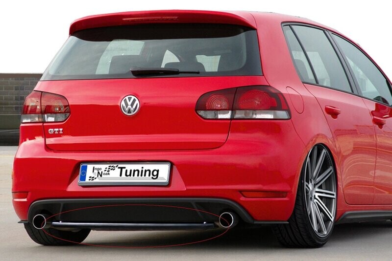 Heckansatz Heckdiffusor Mittelteil für VW Golf 6 1K Heckansatz Heckdiffusor Mittelteil für VW Golf 6 1K