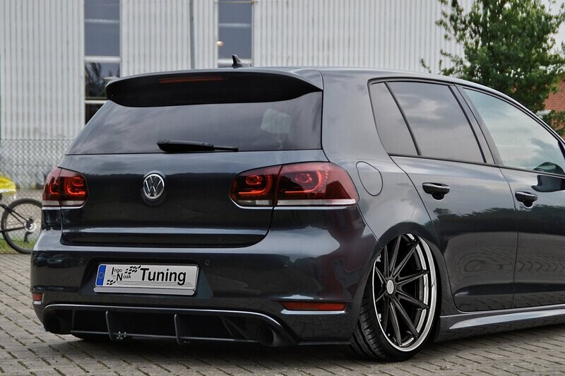 Heckansatz mit Finnen+ Seitenteile für VW Golf 6 GTI + Edition 35 Heckansatz mit Finnen+ Seitenteile für VW Golf 6 GTI + Edition 35