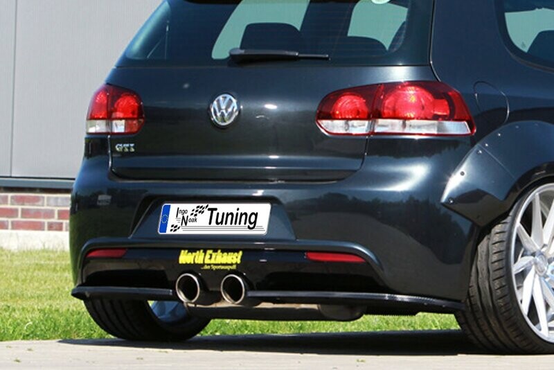 Heckansatz 2 tlg. für VW Golf 6R 1K Heckansatz 2 tlg. für VW Golf 6R 1K