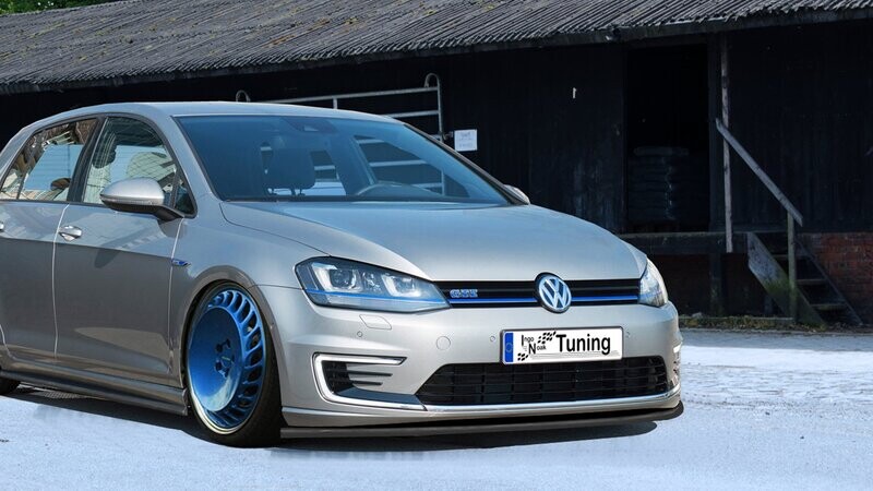 Cup Frontspoilerlippe für VW Golf 7 GTE AU Cup Frontspoilerlippe für VW Golf 7 GTE AU