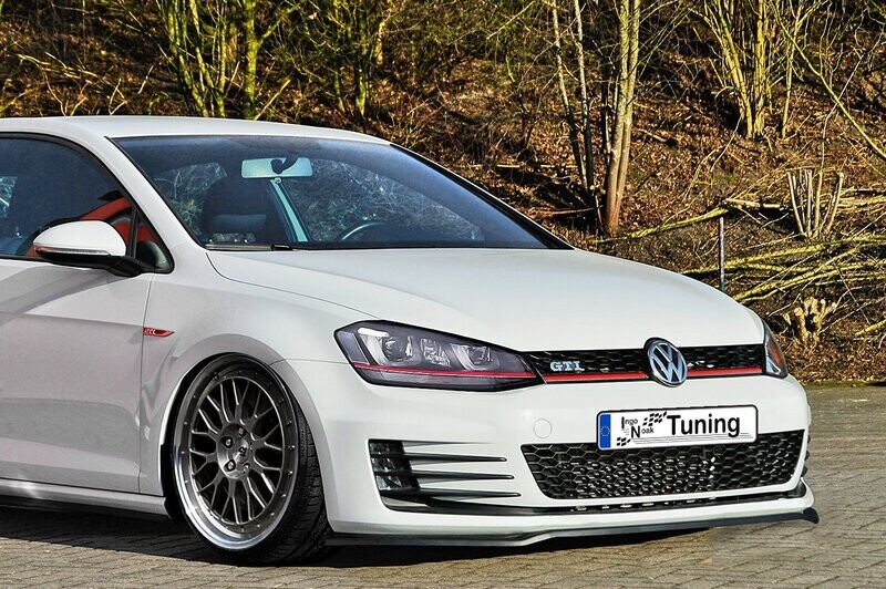 Cup Frontspoilerlippe Version 2 für VW Golf 7 GTI + GTD AU Cup Frontspoilerlippe Version 2 für VW Golf 7 GTI + GTD AU