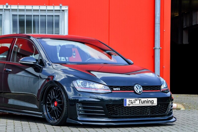 Cup Frontspoilerlippe V2 mit grossem Wing für VW Golf 7 GTI GTD Cup Frontspoilerlippe V2 mit grossem Wing für VW Golf 7 GTI GTD