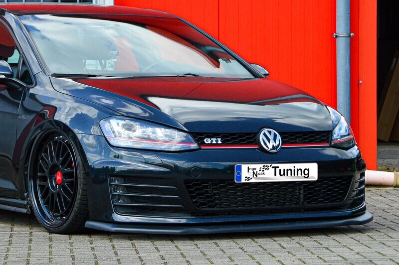 Cup Frontspoilerlippe V2 für VW Golf 7 GTI GTD Cup Frontspoilerlippe V2 für VW Golf 7 GTI GTD