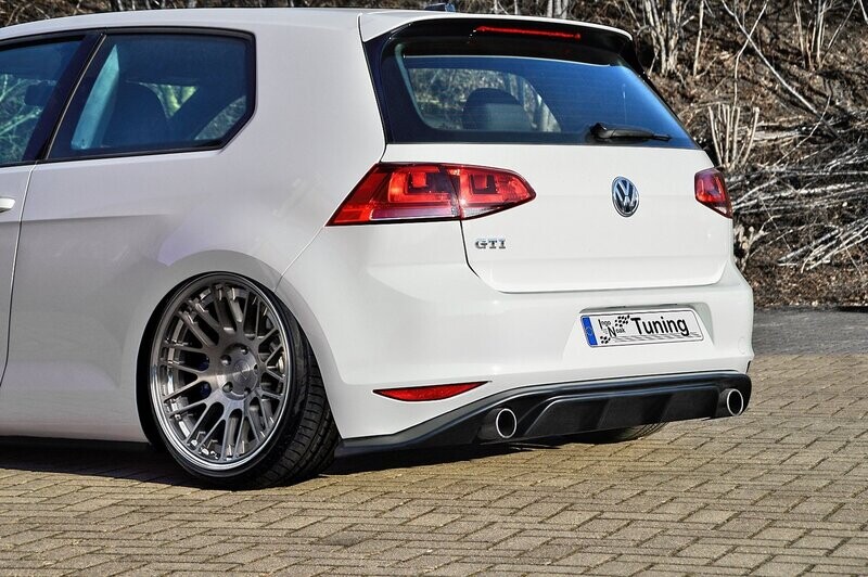 Heckdiffusor Einsatz für VW Golf 7 GTI + GTD Heckdiffusor Einsatz für VW Golf 7 GTI + GTD