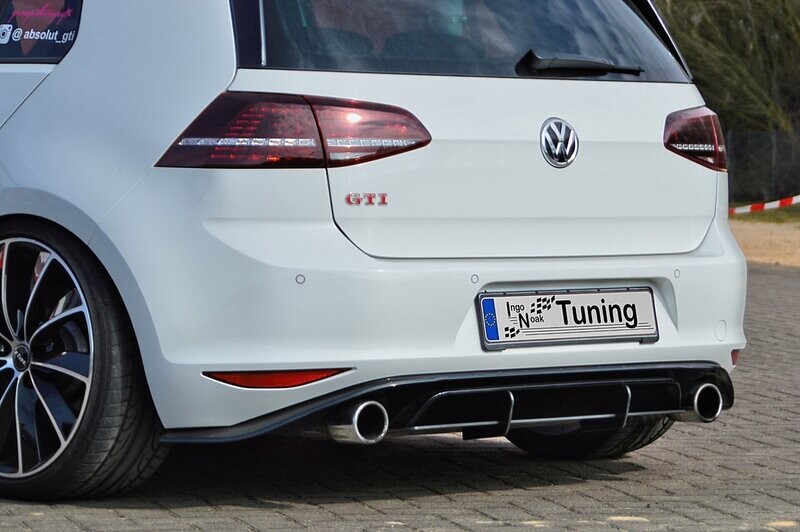 Heckansatz Diffusor für VW Golf 7 GTI Clubsport Heckansatz Diffusor für VW Golf 7 GTI Clubsport