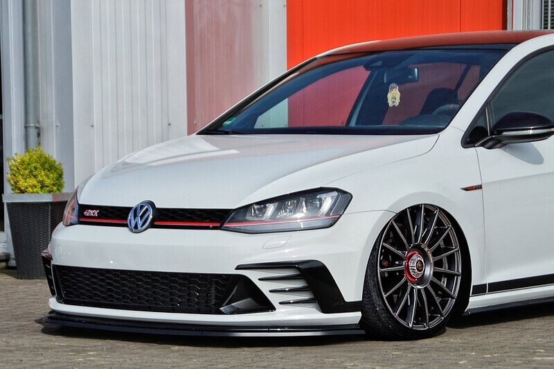Spoilerschwert Frontspoiler für VW Golf 7 GTI Clubsport Spoilerschwert Frontspoiler für VW Golf 7 GTI Clubsport