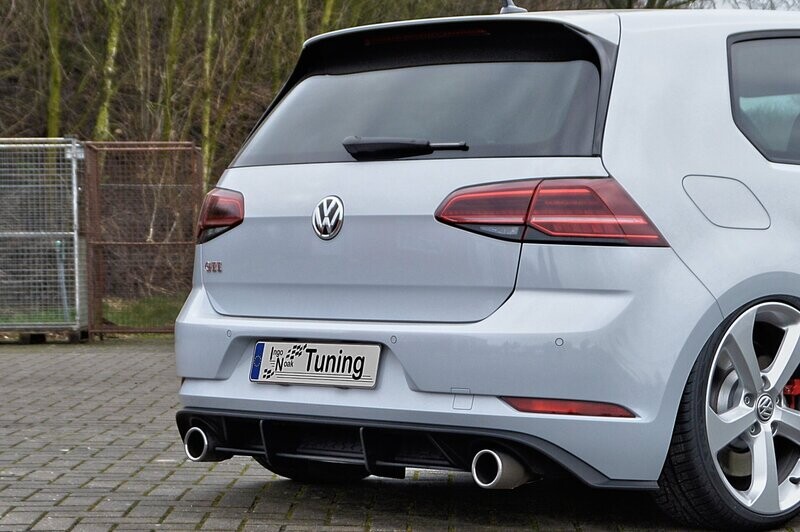 Heckansatz Diffusor für VW Golf 7 GTI + Performance Facelift Heckansatz Diffusor für VW Golf 7 GTI + Performance Facelift