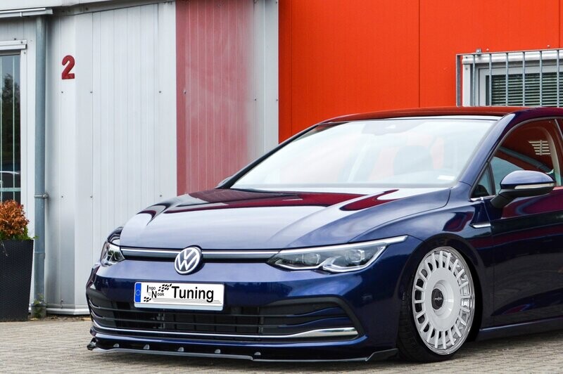 CUP Frontspoilerlippe mit Wing passend für VW Golf 8 CUP Frontspoilerlippe mit Wing passend für VW Golf 8
