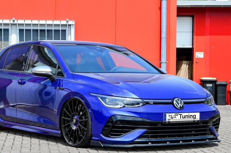 CUP Frontspoilerlippe mit Wing passend für VW Golf 8 R CUP Frontspoilerlippe mit Wing passend für VW Golf 8 R