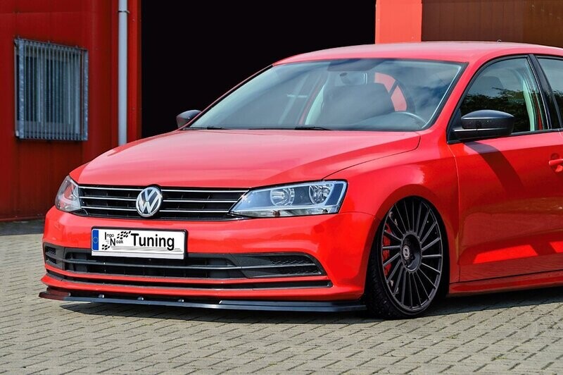 Cup Frontspoilerlippe für VW Jetta 6 16 Facelift Cup Frontspoilerlippe für VW Jetta 6 16 Facelift