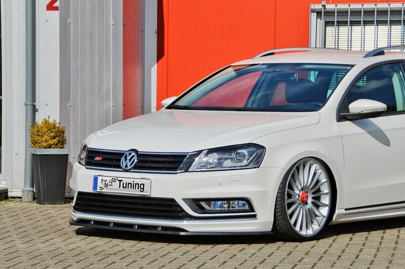 Cup Frontspoilerlippe für VW Passat 3C B7 R-Line Cup Frontspoilerlippe für VW Passat 3C B7 R-Line
