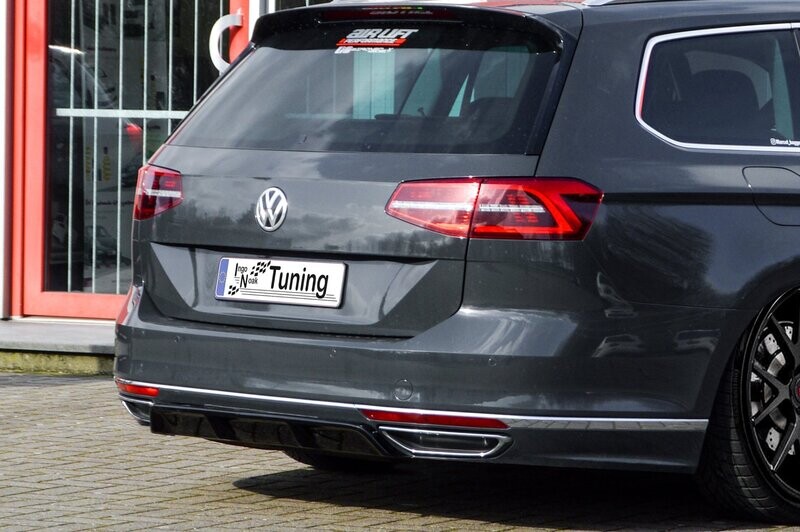 Heckansatz Mittenteil für VW Passat 3G B8 R-Line Heckansatz Mittenteil für VW Passat 3G B8 R-Line