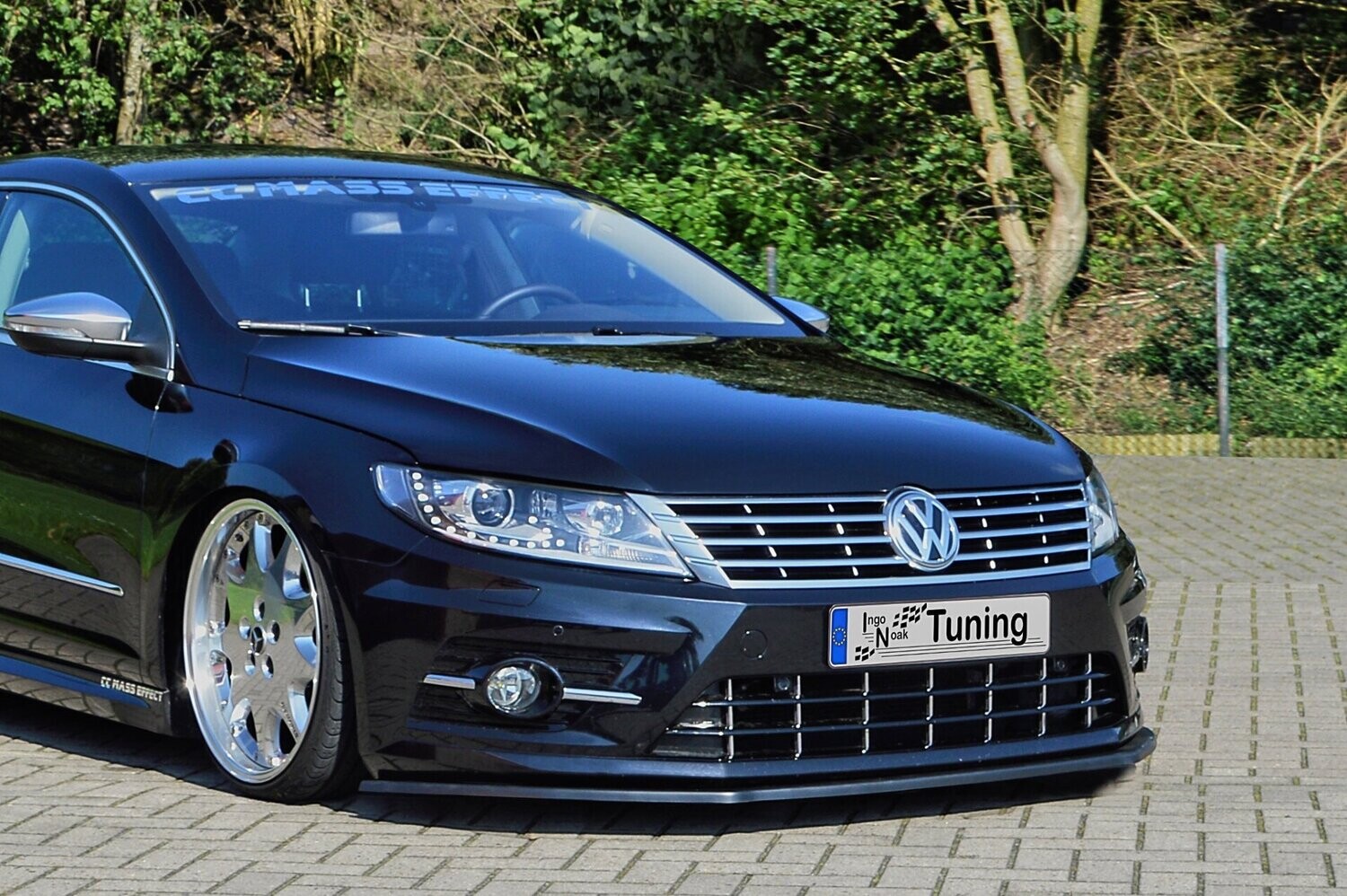 Cup Frontspoilerlippe VW Passat CC R-Line Modelle mit R-Line