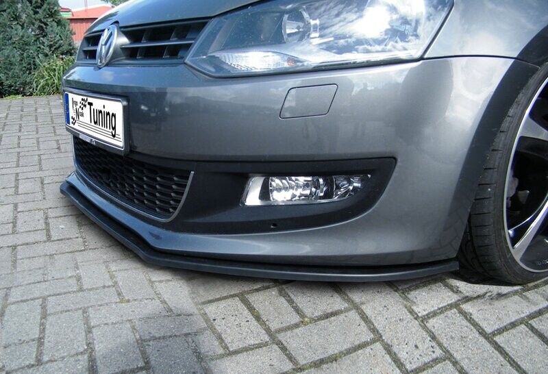 Cup Frontspoilerlippe für VW Polo 5 6R Cup Frontspoilerlippe für VW Polo 5 6R
