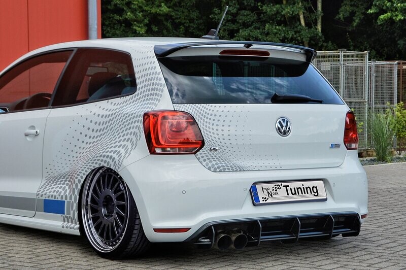 Gefräster Heckansatz für VW Polo WRC Gefräster Heckansatz für VW Polo WRC