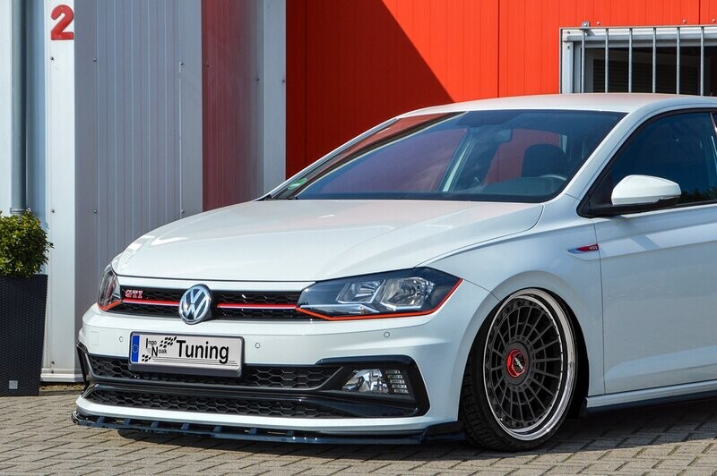 Cup Frontspoilerlippe für VW Polo 6 GTI 2G (AW) Cup Frontspoilerlippe für VW Polo 6 GTI 2G (AW)