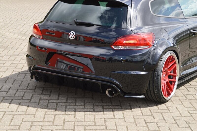 Heckdiffusor Einsatz inkl. Seitenteilen in flacher Ausführung für VW Scirocco R 13 Heckdiffusor Einsatz inkl. Seitenteilen in flacher Ausführung für VW Scirocco R 13