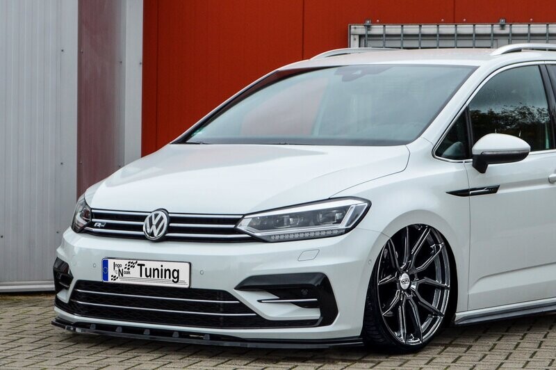 Cup Frontspoilerlippe für VW Touran 5T Cup Frontspoilerlippe für VW Touran 5T