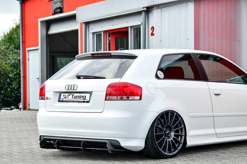 Gefräster Heckansatz für Audi S3 8P Gefräster Heckansatz für Audi S3 8P