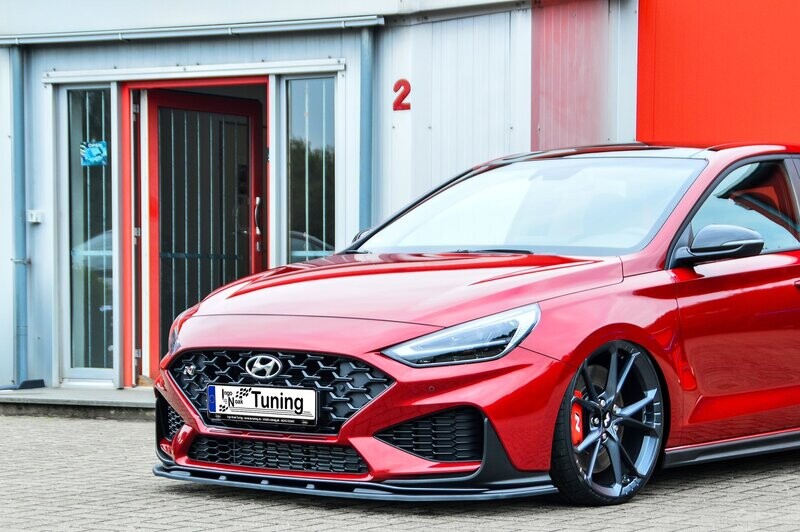 Cup Frontspoilerlippe für Hyundai I30 N + N-Line Facelift