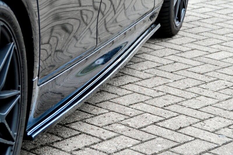 Seitenschweller im Cup Look für BMW 5er mit M-Paket + M5 Seitenschweller im Cup Look für BMW 5er mit M-Paket + M5