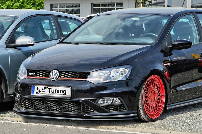 Spoilerschwert Frontspoilerlippe Cuplippe für VW Polo 6C 5 GTI Spoilerschwert Frontspoilerlippe Cuplippe für VW Polo 6C 5 GTI