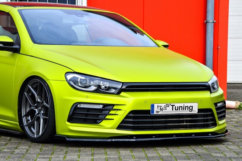 V2 Cup Frontspoilerlippe mit Wing für VW Scirocco R Facelift V2 Cup Frontspoilerlippe mit Wing für VW Scirocco R Facelift