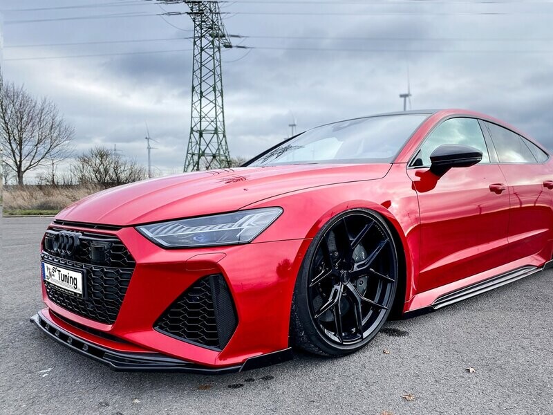 Cup Frontspoilerlippe mit Wing für Audi RS7 C8 Cup Frontspoilerlippe mit Wing für Audi RS7 C8