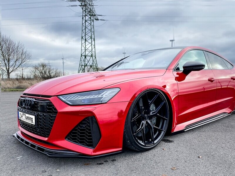 Cup Frontspoilerlippe für Audi RS7 C8 Cup Frontspoilerlippe für Audi RS7 C8