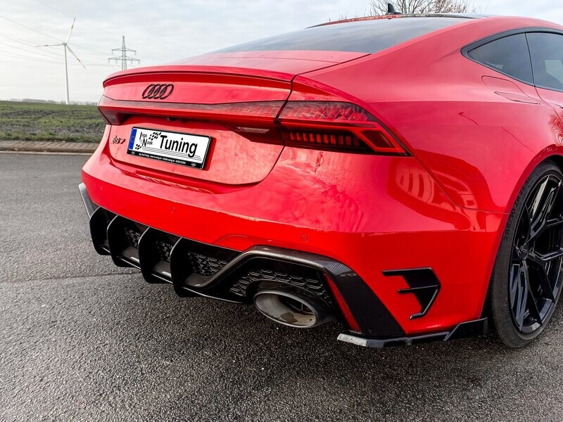 Gefräster Heckansatz für Audi RS7 C8 4K Gefräster Heckansatz für Audi RS7 C8 4K