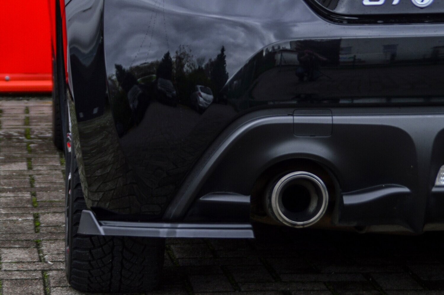 Heckansatz Seitenteile mit Wing für Toyota GT86 Facelift