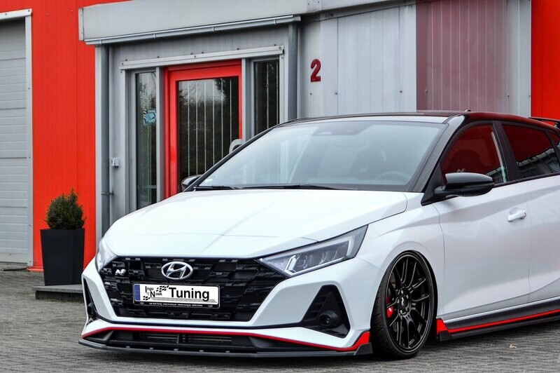 Cup Frontspoilerlippe mit Wing für Hyundai I20N Performance Cup Frontspoilerlippe mit Wing für Hyundai I20N Performance