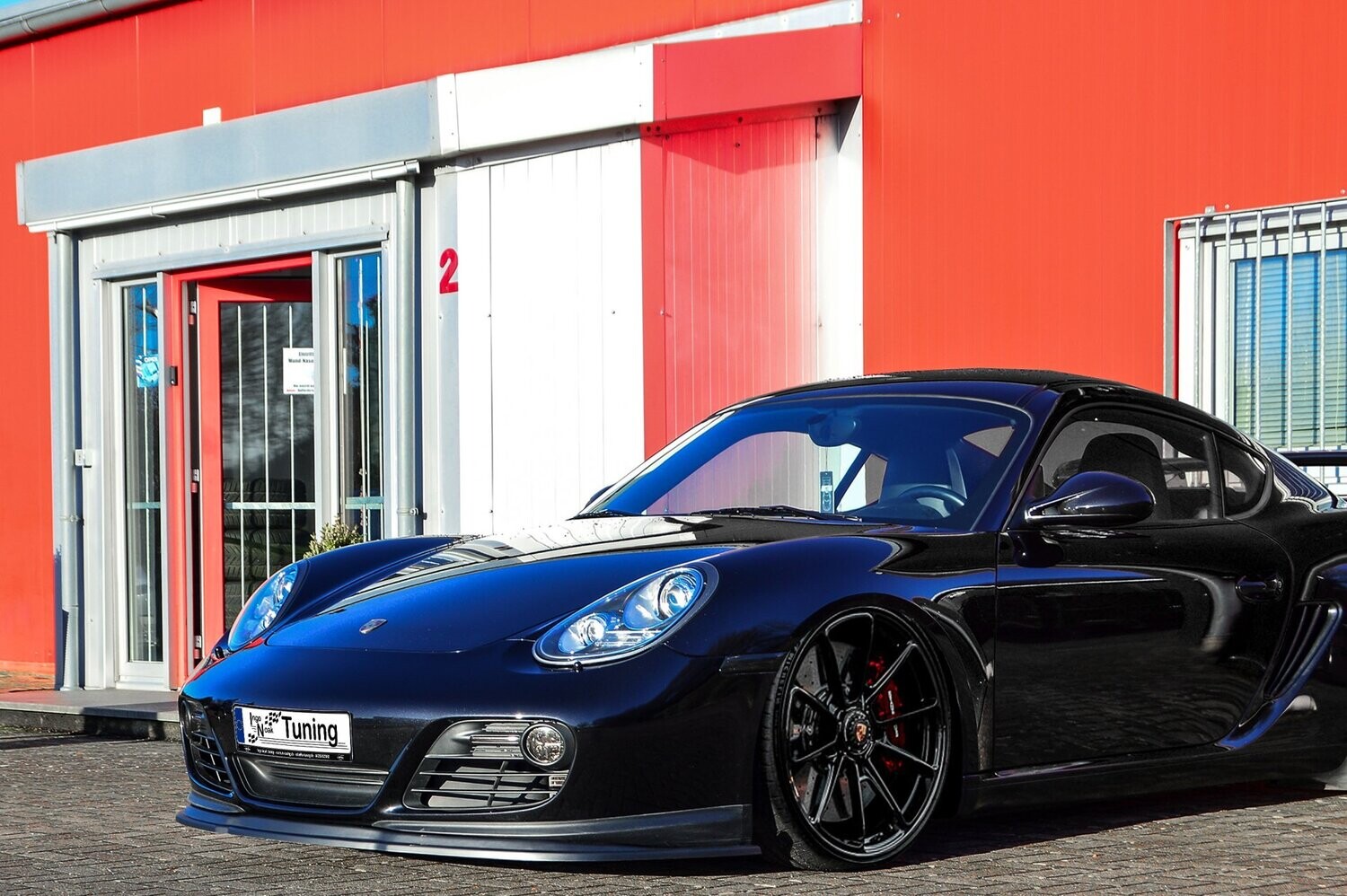 Porsche 987 MK2 FL Cayman Stoßstange Blende Verkleidung Lippen Spoiler  Rechts