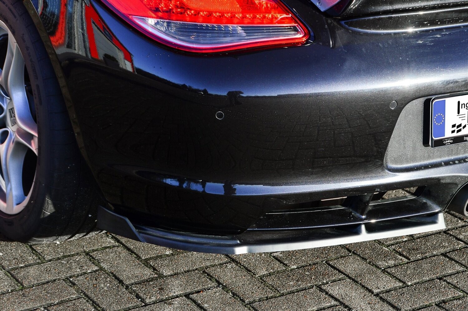 Heckansatz Seitenteile mit Wing für Porsche Cayman 987