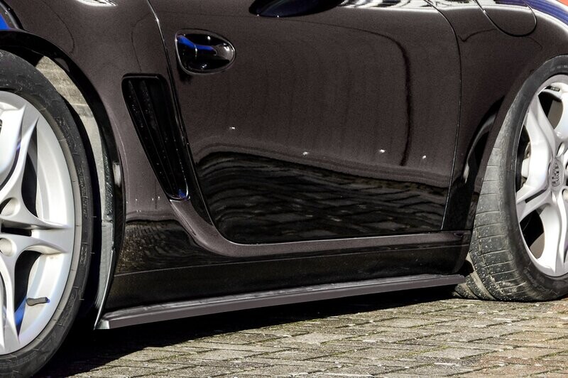 Cup Seitenschweller aus ABS für Porsche Cayman 987 Cup Seitenschweller aus ABS für Porsche Cayman 987