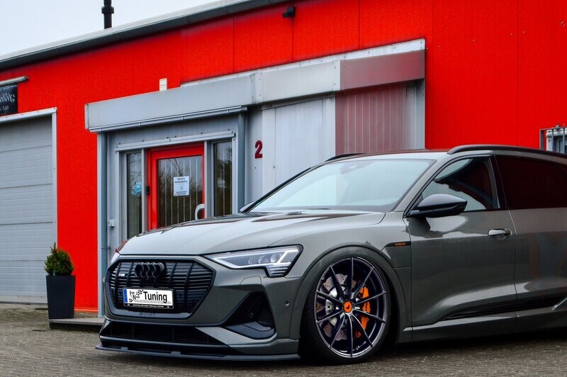 Cup Frontspoilerlippe für Audi E-Tron Quattro +Sportback Cup Frontspoilerlippe für Audi E-Tron Quattro +Sportback