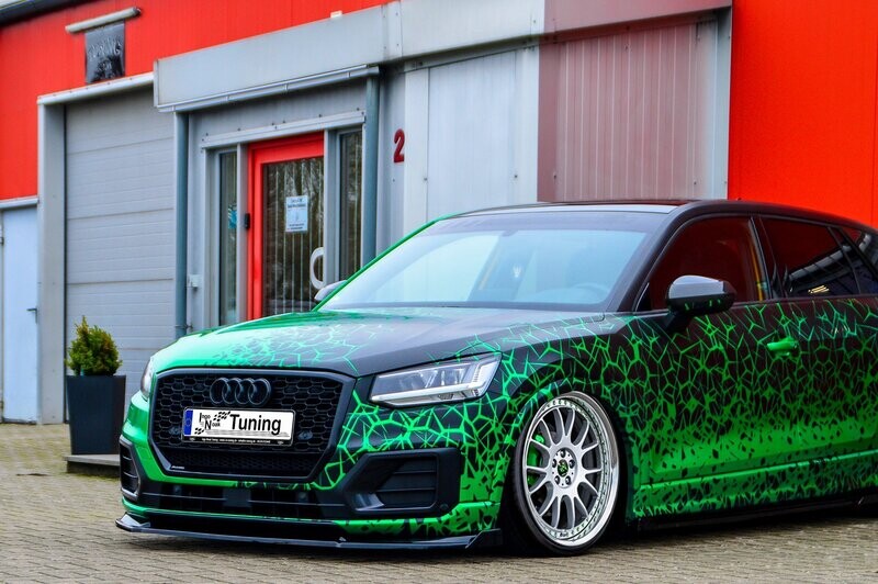 Cup Frontspoilerlippe mit Wing für Audi Q2 GA Cup Frontspoilerlippe mit Wing für Audi Q2 GA