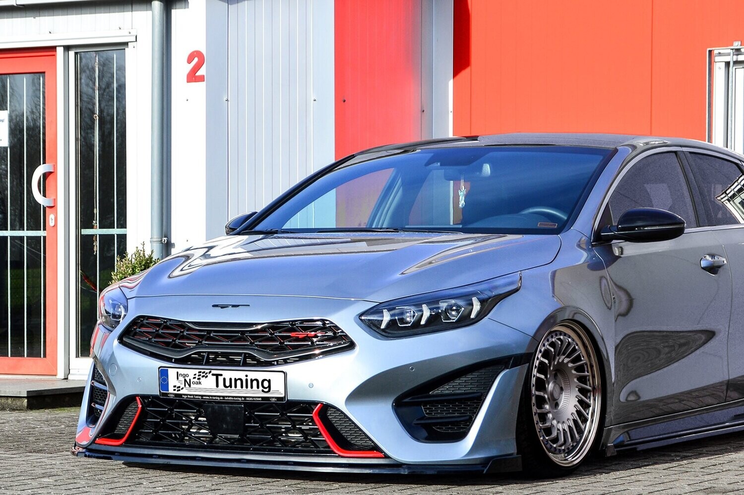 CUP Frontspoilerlippe mit Wings für Kia Pro Ceed GT ab Bj. 2021