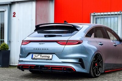 Kia ProCeed GT refined with 19 inch Corspeed Kharma and body kit