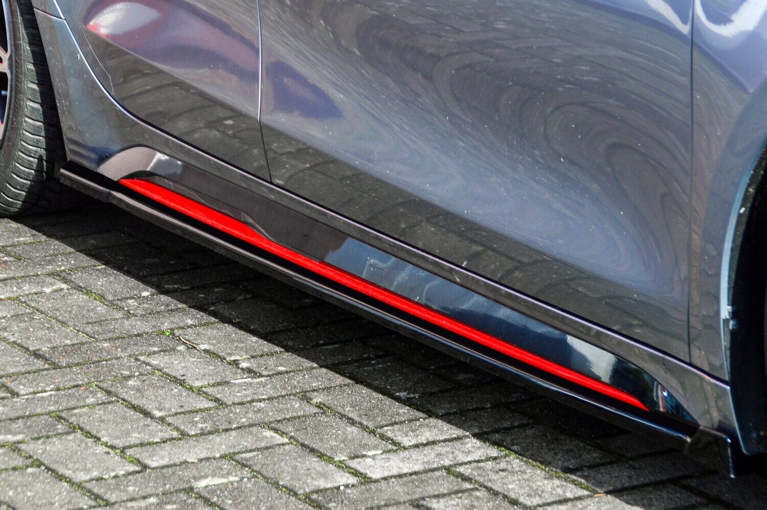 Seitenschweller mit Wing vorne für Kia Proceed GT + GT-Line ab Bj.18-