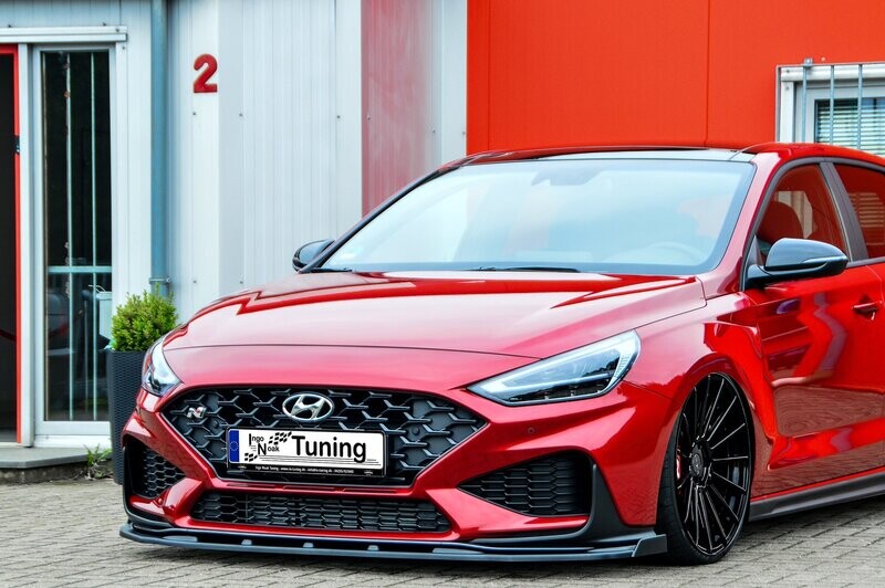 Cup Frontspoilerlippe mit Wing für Hyundai I30 N + N-Line Facelift Cup Frontspoilerlippe mit Wing für Hyundai I30 N + N-Line Facelift