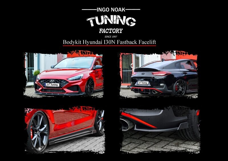 Bodykit für Hyundai I30N Fastback Facelift ab Bj.2021- Bodykit für Hyundai I30N Fastback Facelift ab Bj.2021-