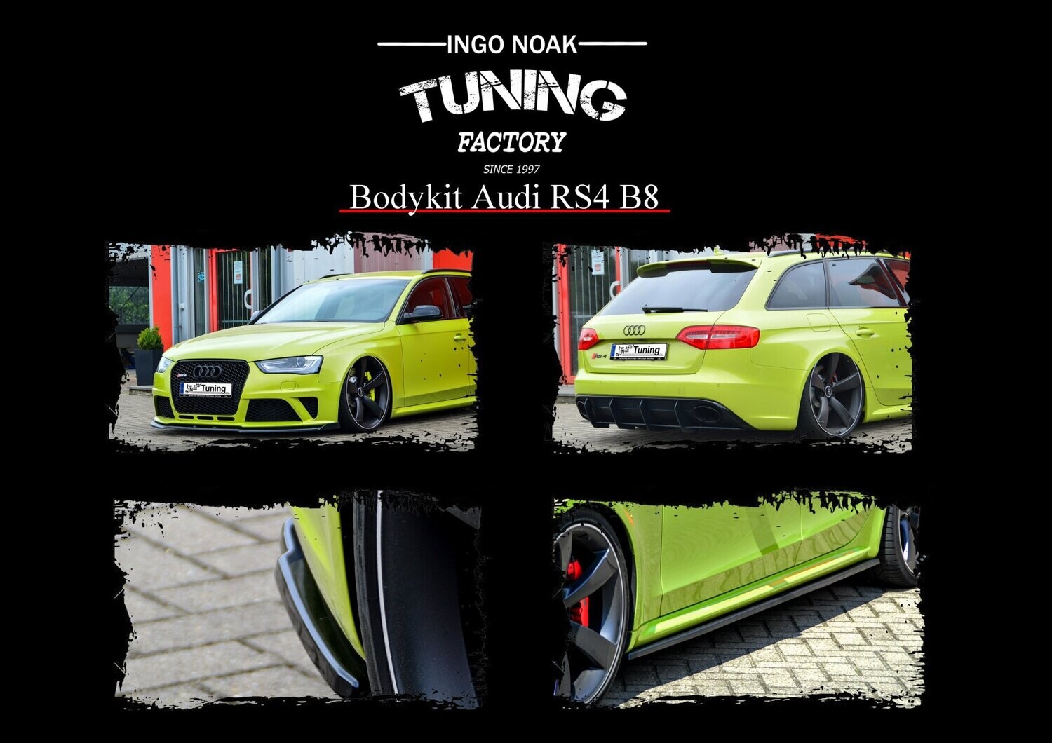 Bodykit für Audi RS4 B8 8K Bj.2012-2015